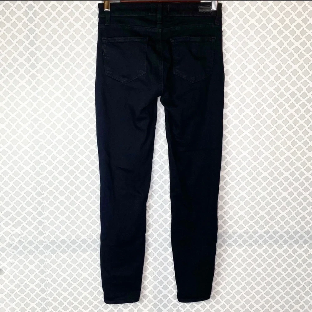 EUC Paige Dice Black Destructed Verdugo Ankle Jean - Picture 10 of 12